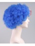 Red Blue Party Afro Wig